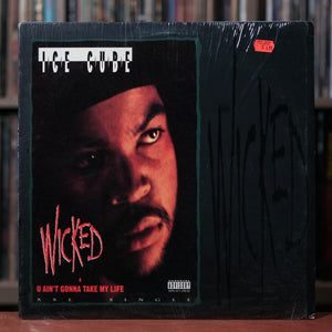 Ice Cube - Wicked / U Ain't Gonna Take My Life - 12" Single - 1992 Priority, VG+/VG+ w/Shrink