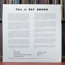 Load image into Gallery viewer, Ray Brown - This Is Ray Brown - Japanese Import - 1981 Verve, EX/EX
