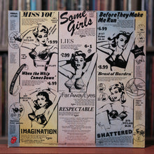 Load image into Gallery viewer, The Rolling Stones - Some Girls - Censored Version - 1978 Rolling Stones, VG+/VG
