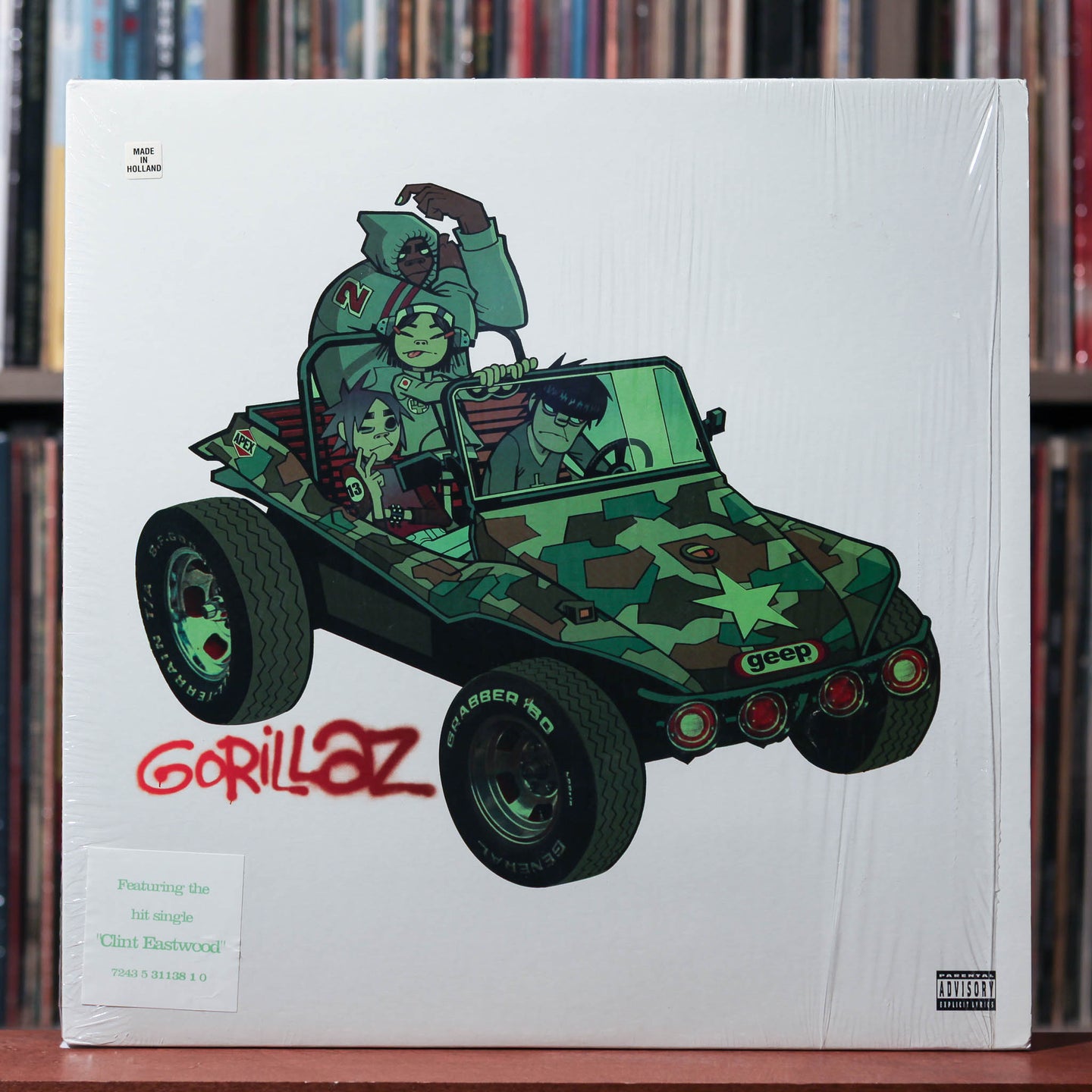 Gorillaz - Gorillaz - EUROPE 2LP 2001 Parlophone, EX/EX