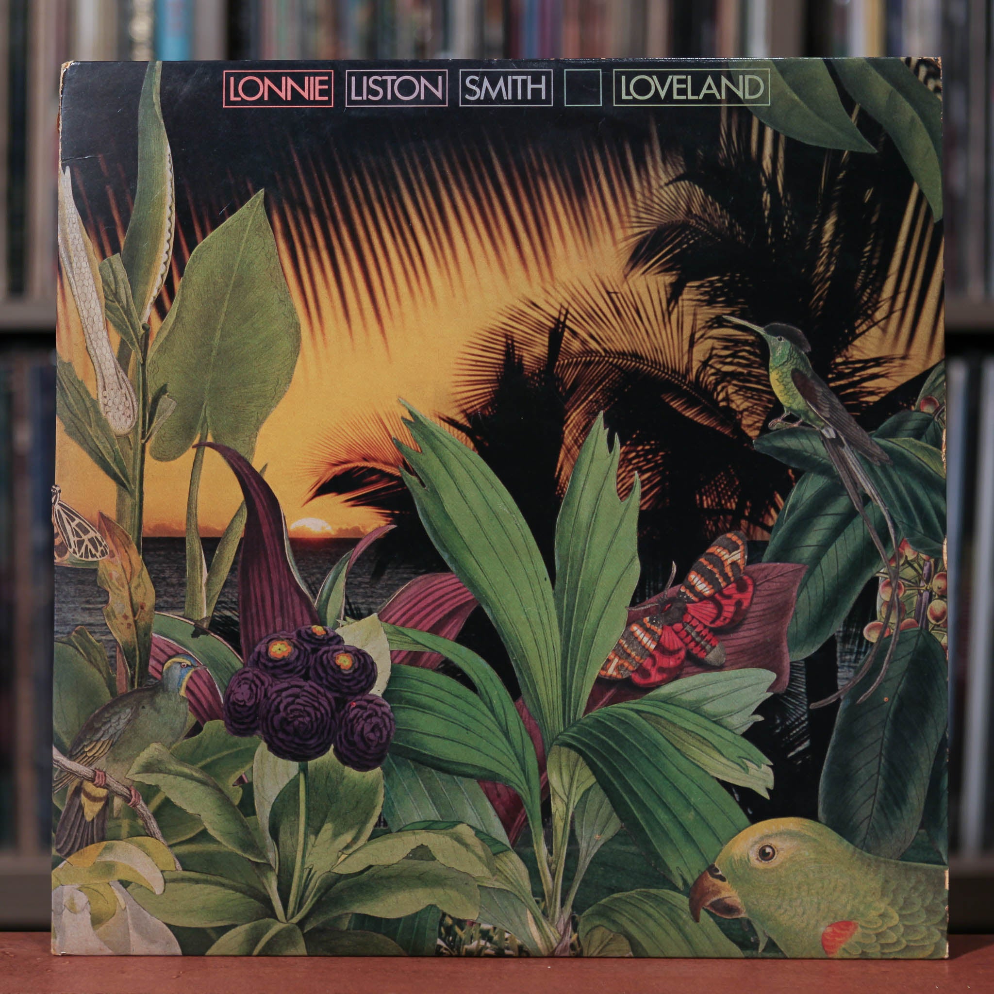 LONNIE−LSTON−SMITHE/LOVE−LAND/LP盤レコード。 Lonnie Liston Smith - Loveland - 1978 Columbia, VG+/VG+