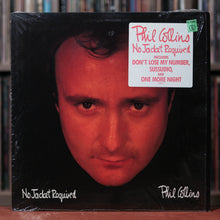Load image into Gallery viewer, Phil Collins - No Jacket Required - 1985 Atlantic, EX/EX w/Shrink &amp; Hype
