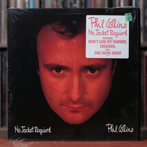 Phil Collins - No Jacket Required - 1985 Atlantic, EX/EX w/Shrink & Hype