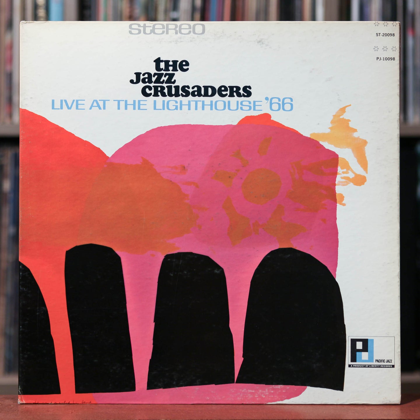 The Jazz Crusaders - Live at the Lighthouse '66 - 1966 Pacific Jazz - VG+/VG+