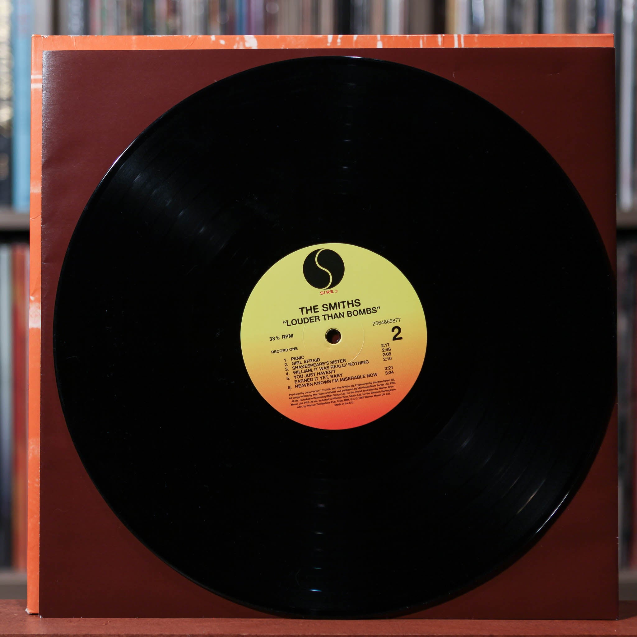 The Smiths - Louder Than Bombs - 2LP - UK Import - 2011 Sire, VG+/VG+