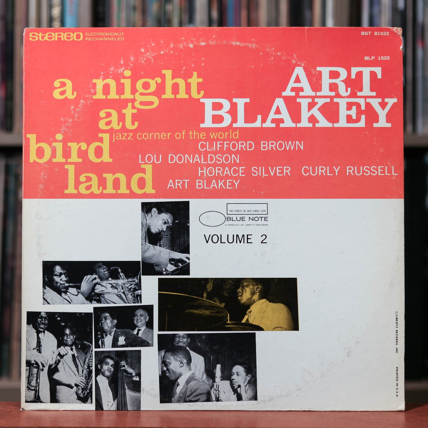 Art Blakey - A Night at Birdland Vol 2- 1966 Blue Note, VG+/EX