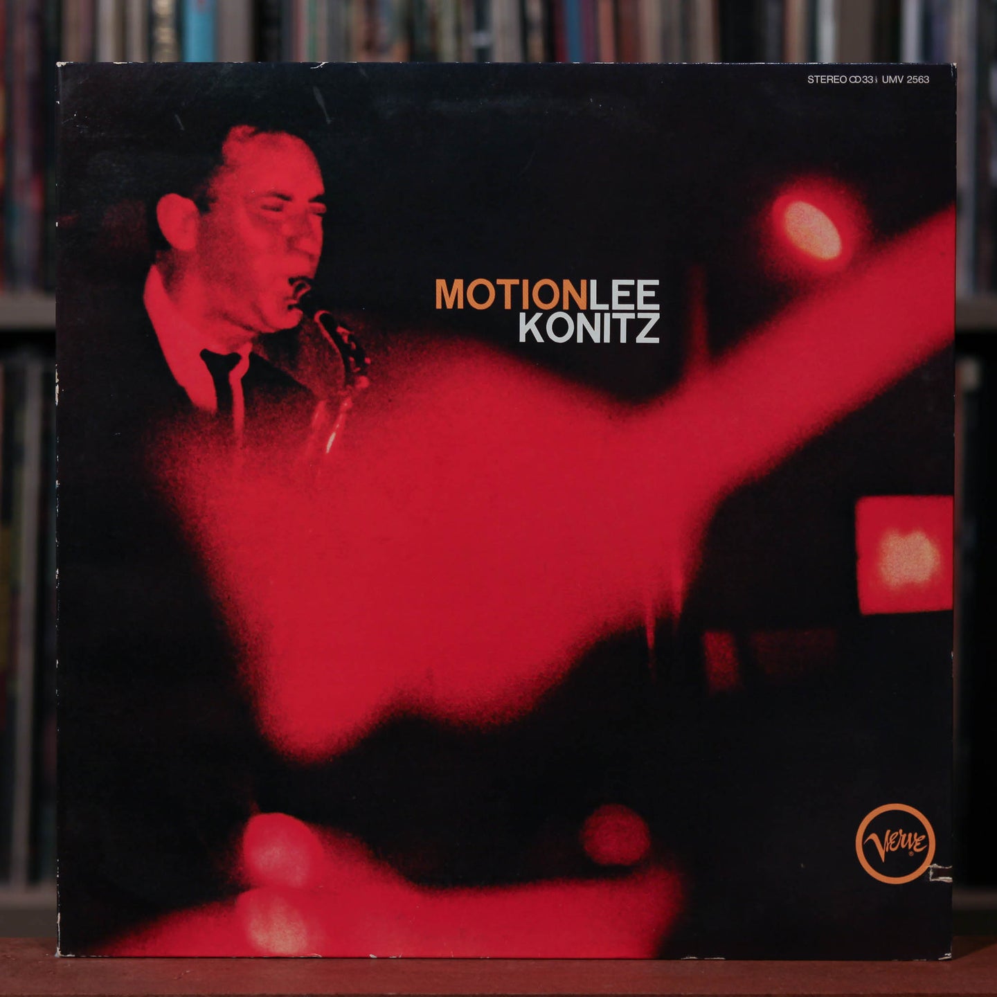 Lee Konitz - Motion - Japanese Import - 1981 Verve - VG+/EX