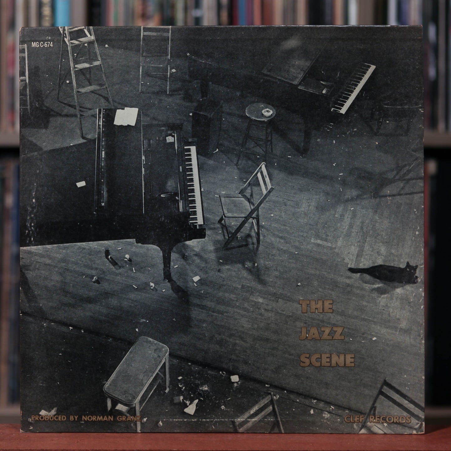 The Jazz Scene - The Jazz Scene - 1955 Clef Records, VG+EX
