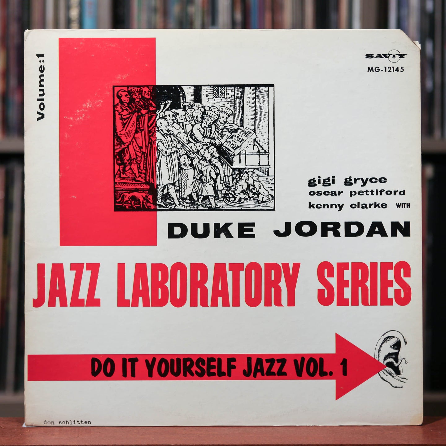 Duke Jordan - Do It Yourself Jazz Vol 1 - 1959 Savoy, VG+/VG+