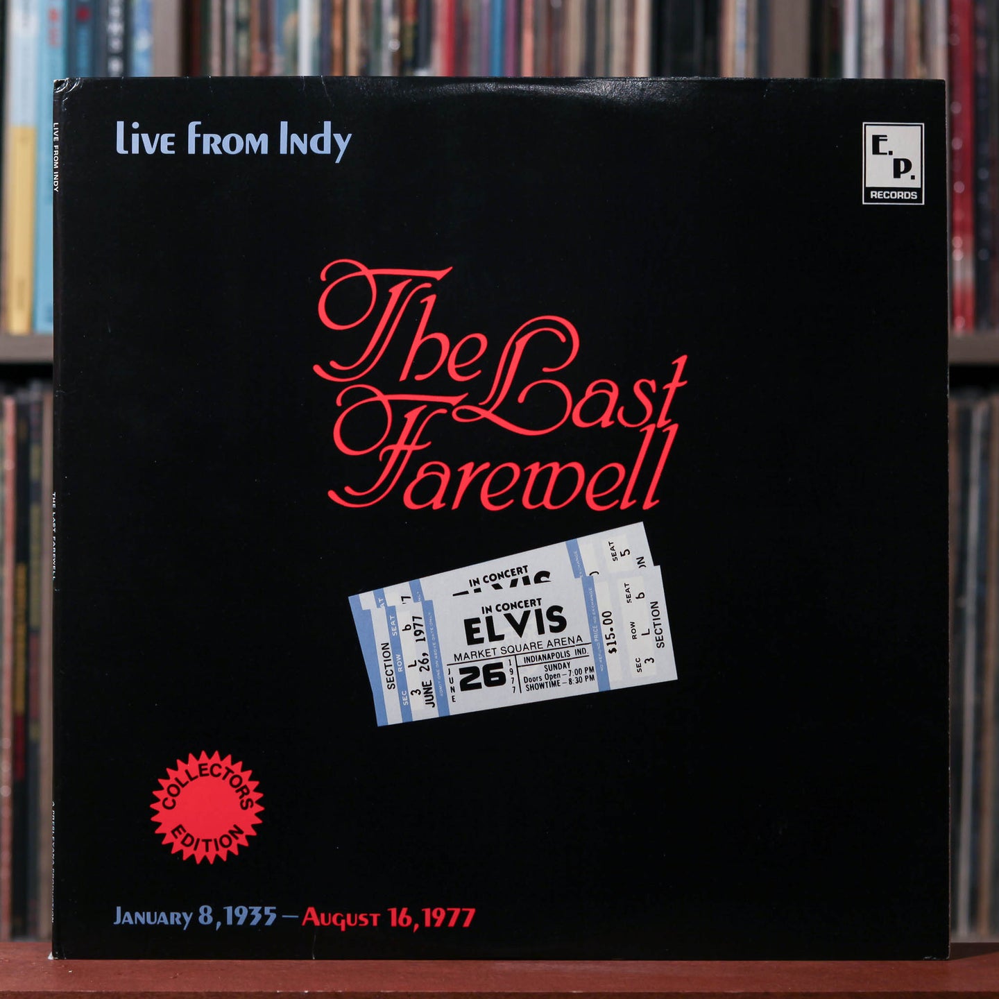 Elvis Presley - The Last Farewell - 2LP 1977 E.P. Records. VG/VG+