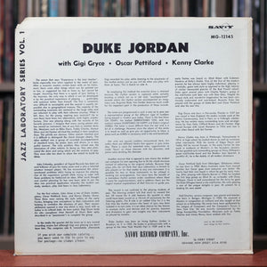 Duke Jordan - Do It Yourself Jazz Vol 1 - 1959 Savoy, VG+/VG+