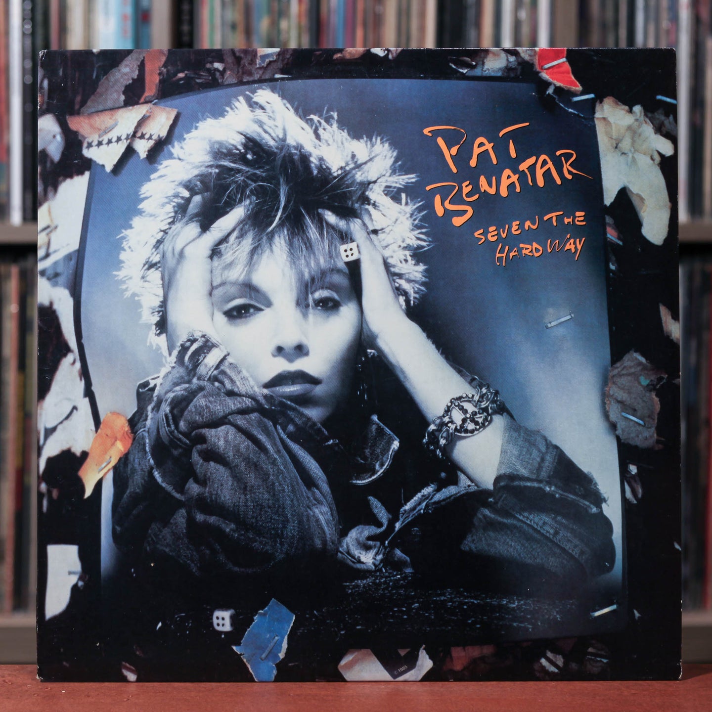 Pat Benatar - 3 LP Bundle - Seven The Hard Way, Live from Earth, In the Heat of the Night
