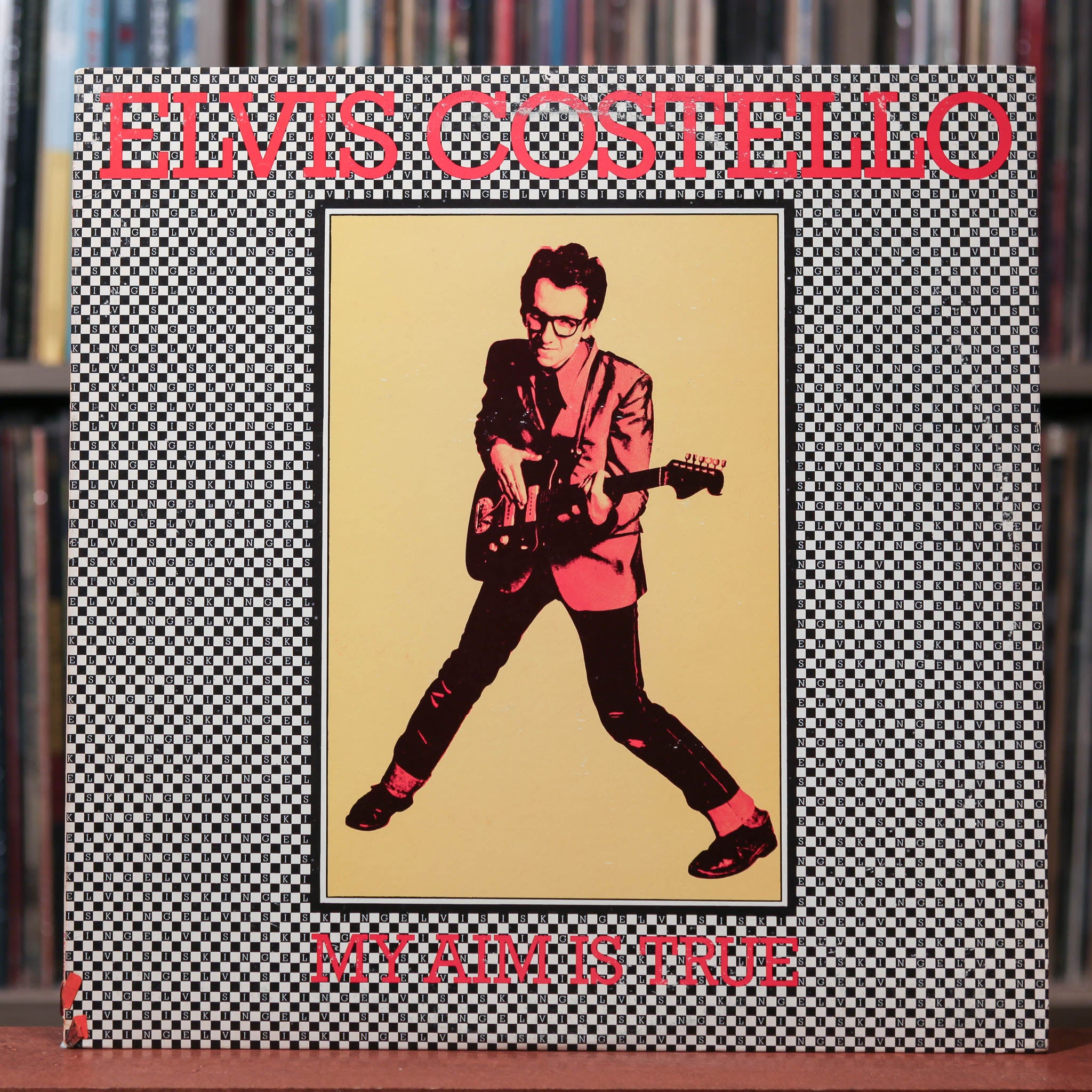 Elvis Costello - My Aim Is True - 1977 Columbia, VG+/VG+