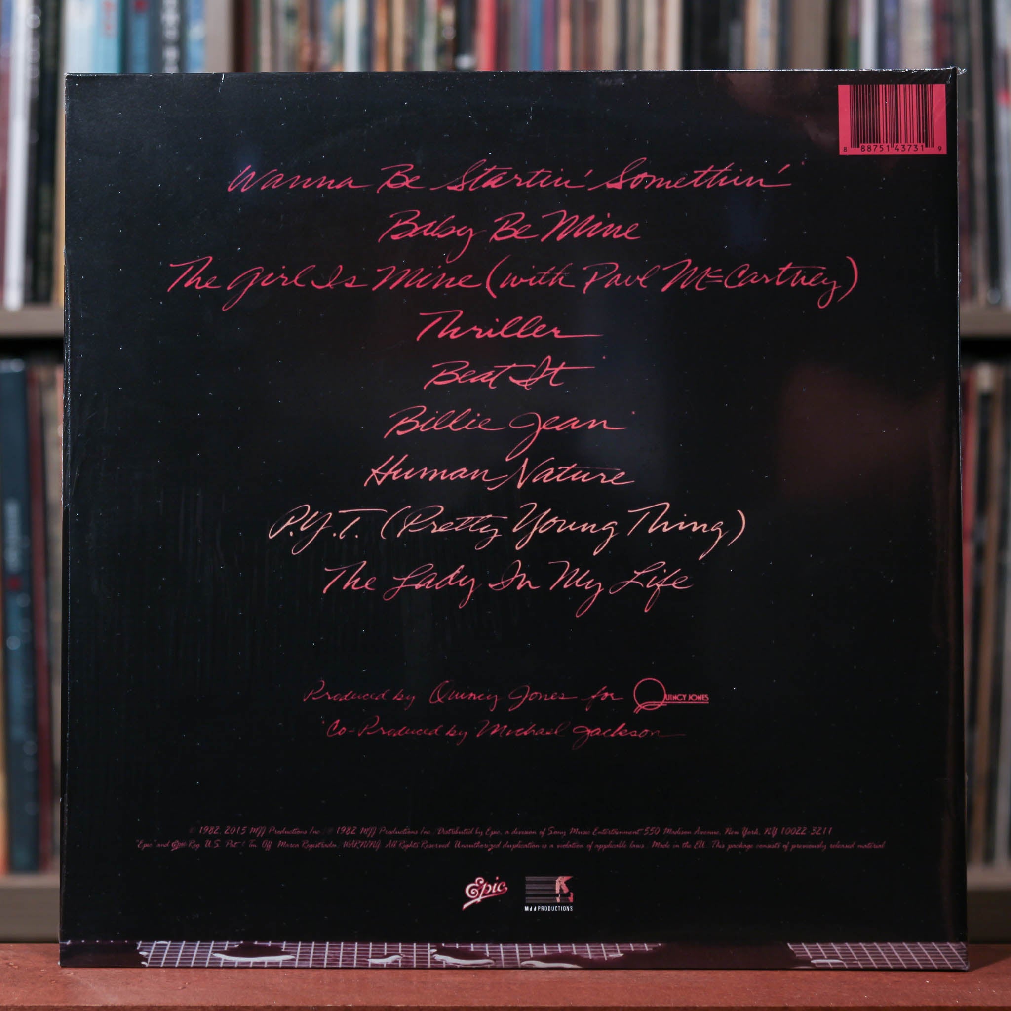 Michael Jackson - Thriller - 2019 Epic, SEALED