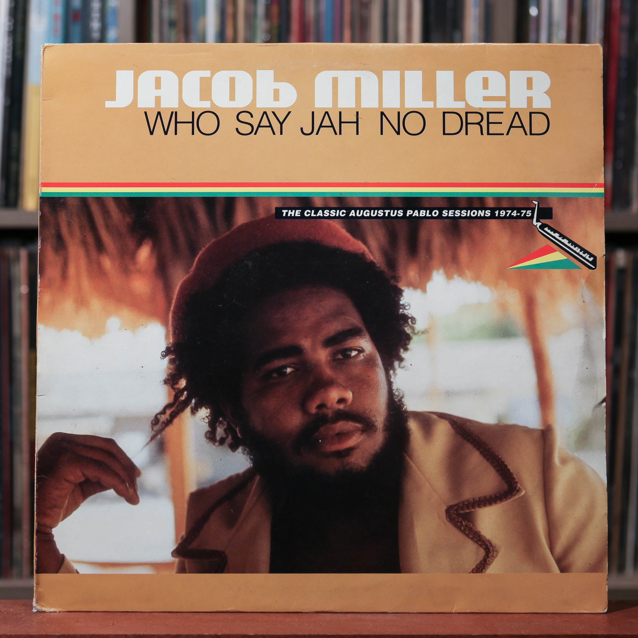 英LP Jacob Miller Who Say Jah No Dread (Prod. By Augustus Pablo) GRELP166 Greensleeves UK /00235 Jacob Miller - Who Say Jah No Dread on CD, 7