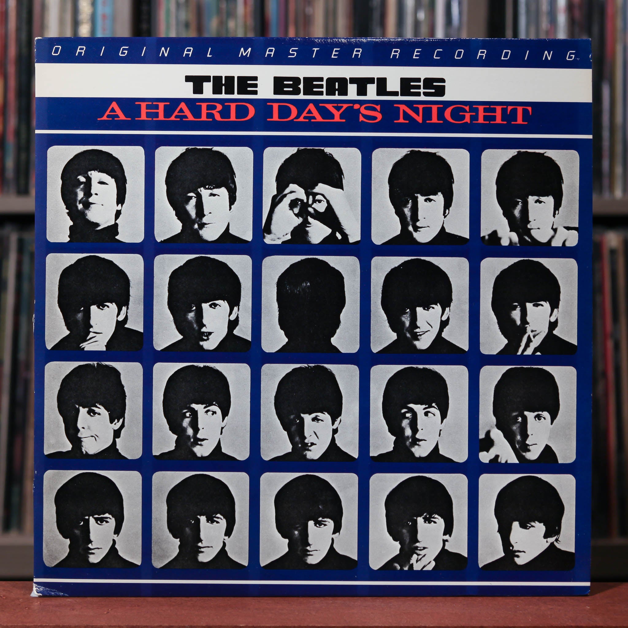 A HARD DAY'S NIGHT/ mobile fidelity盤LP The Beatles - A Hard Day's Night - 1987 Mobile Fidelity Sound Lab, EX/