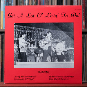 Elvis Presley - Got A Lot O' Livin' To Do - 1976 Pirate Records. EX/EX