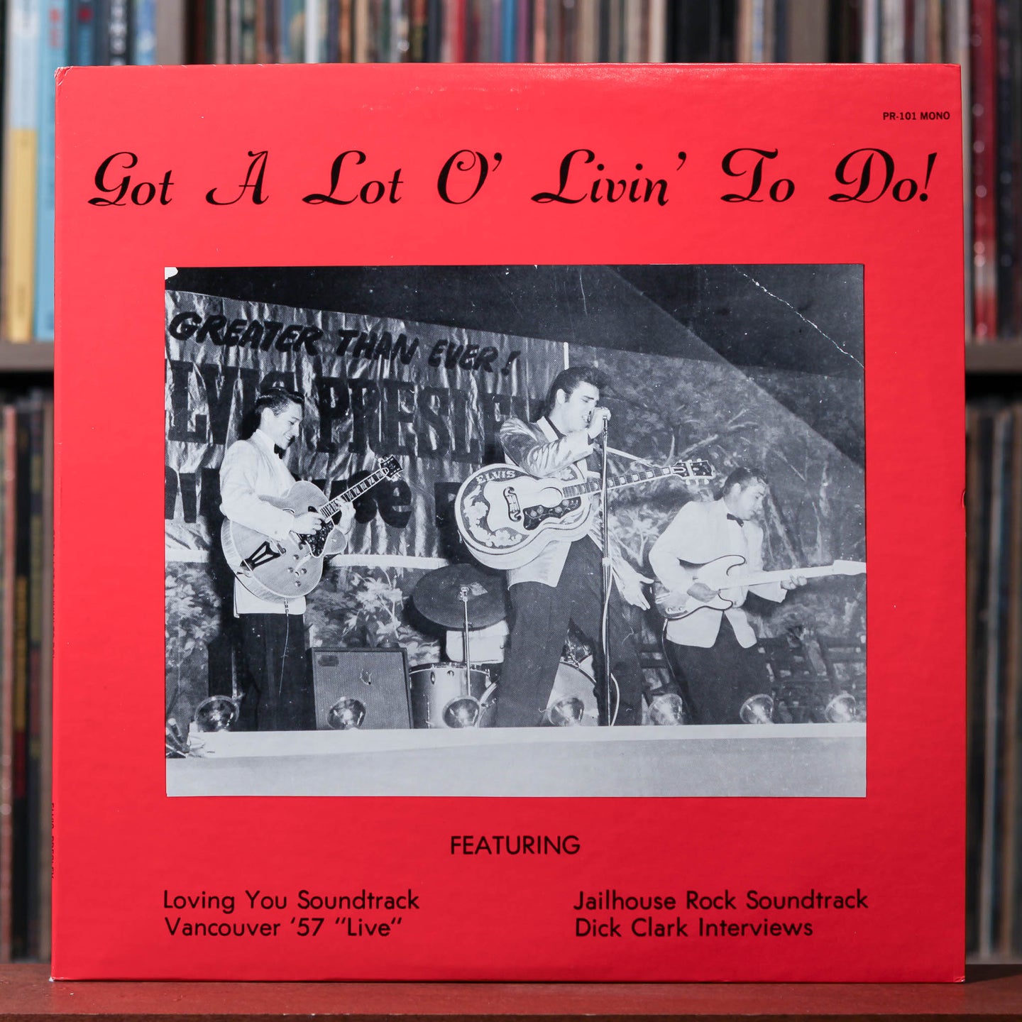 Elvis Presley - Got A Lot O' Livin' To Do - 1976 Pirate Records. EX/EX