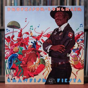 Professor Longhair - Crawfish Fiesta - 1980 Alligator Records, VG+/EX