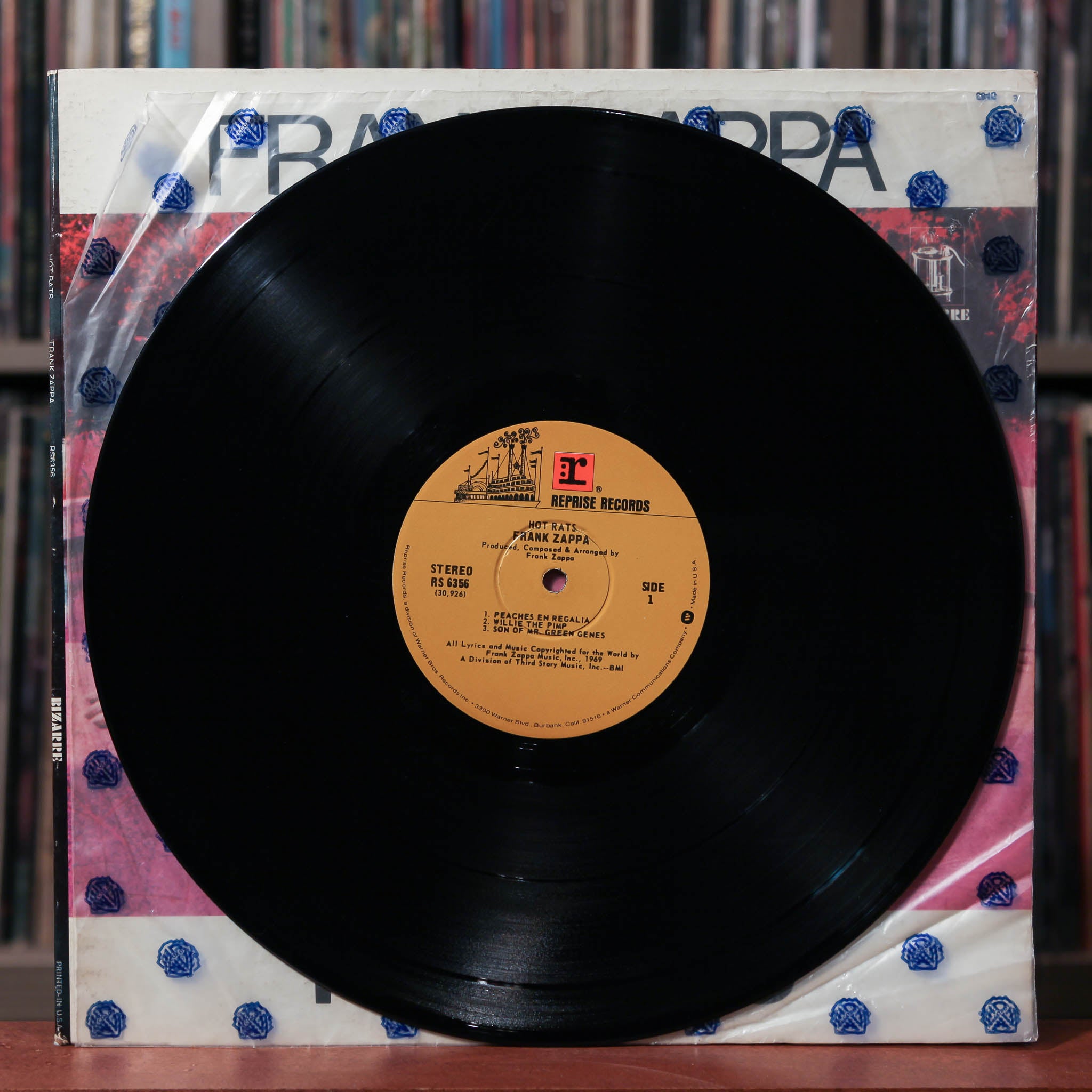 Frank Zappa - Hot Rats - 1976 Bizarre Records, VG+/VG+