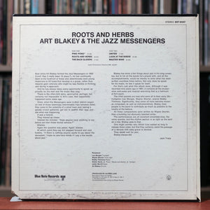 Art Blakey & The Jazz Messengers - Roots & Herbs - 1970 Blue Note, VG/EX