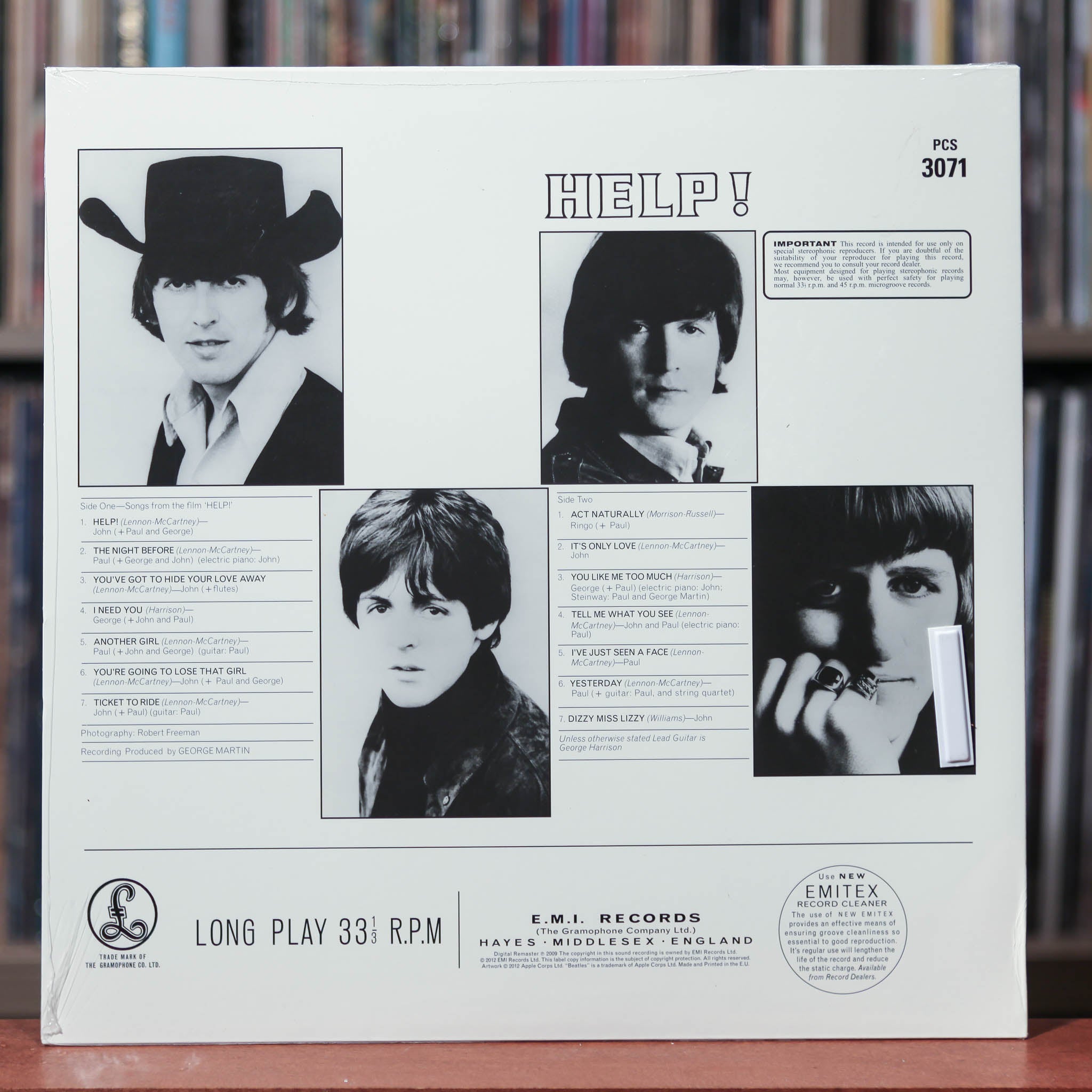 BEATLES★Help UK Y/B Parlophone mono オリジナ BEATLES☆Help UK Y/B Parlophone mono オリジナ