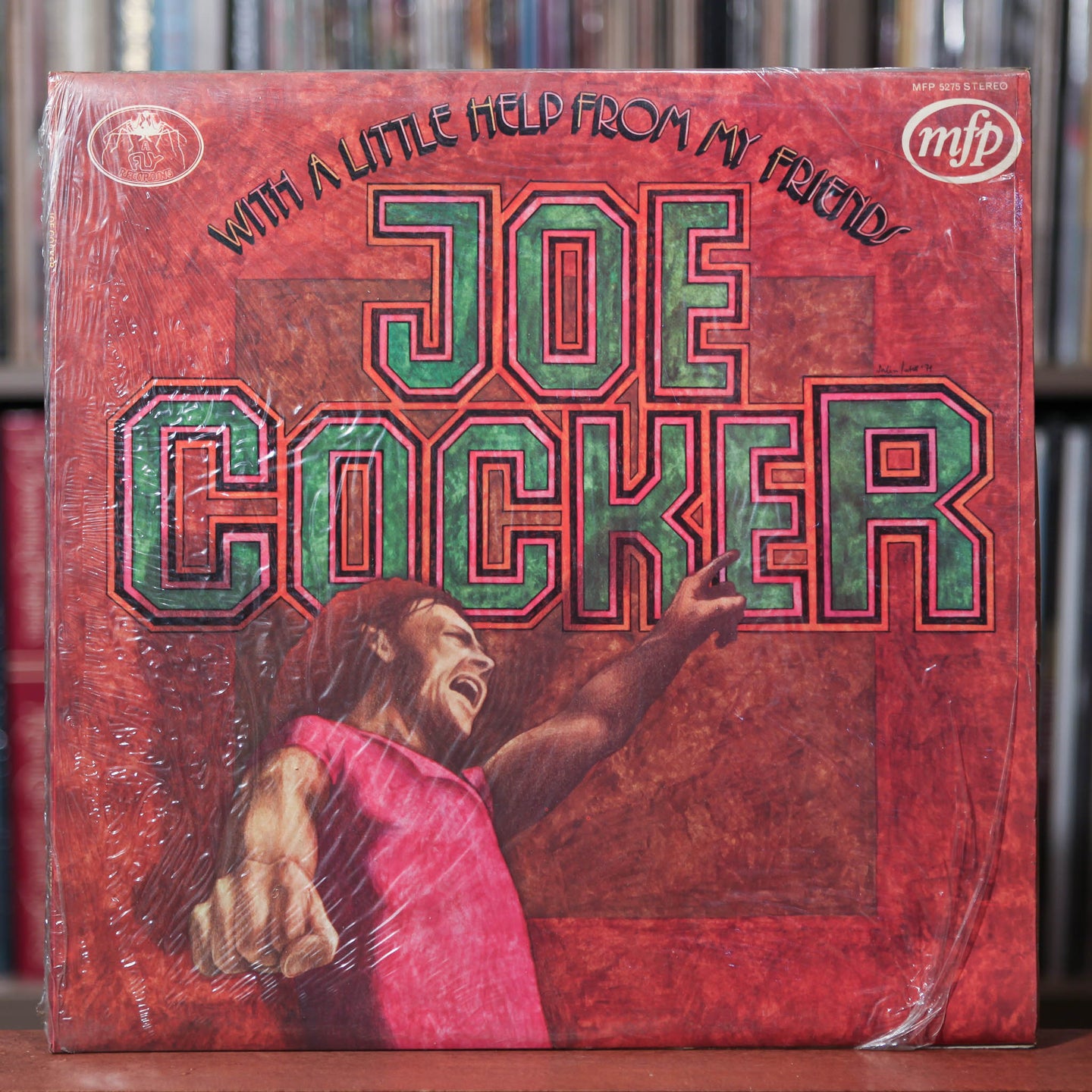 Joe Cocker - With A Little Help From My Friends UK Import - 1971 MFP, EX/EX