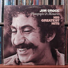 Load image into Gallery viewer, Jim Croce - Photographs &amp; Memories-His Greatest Hits - 1974 ABC - VG/VG
