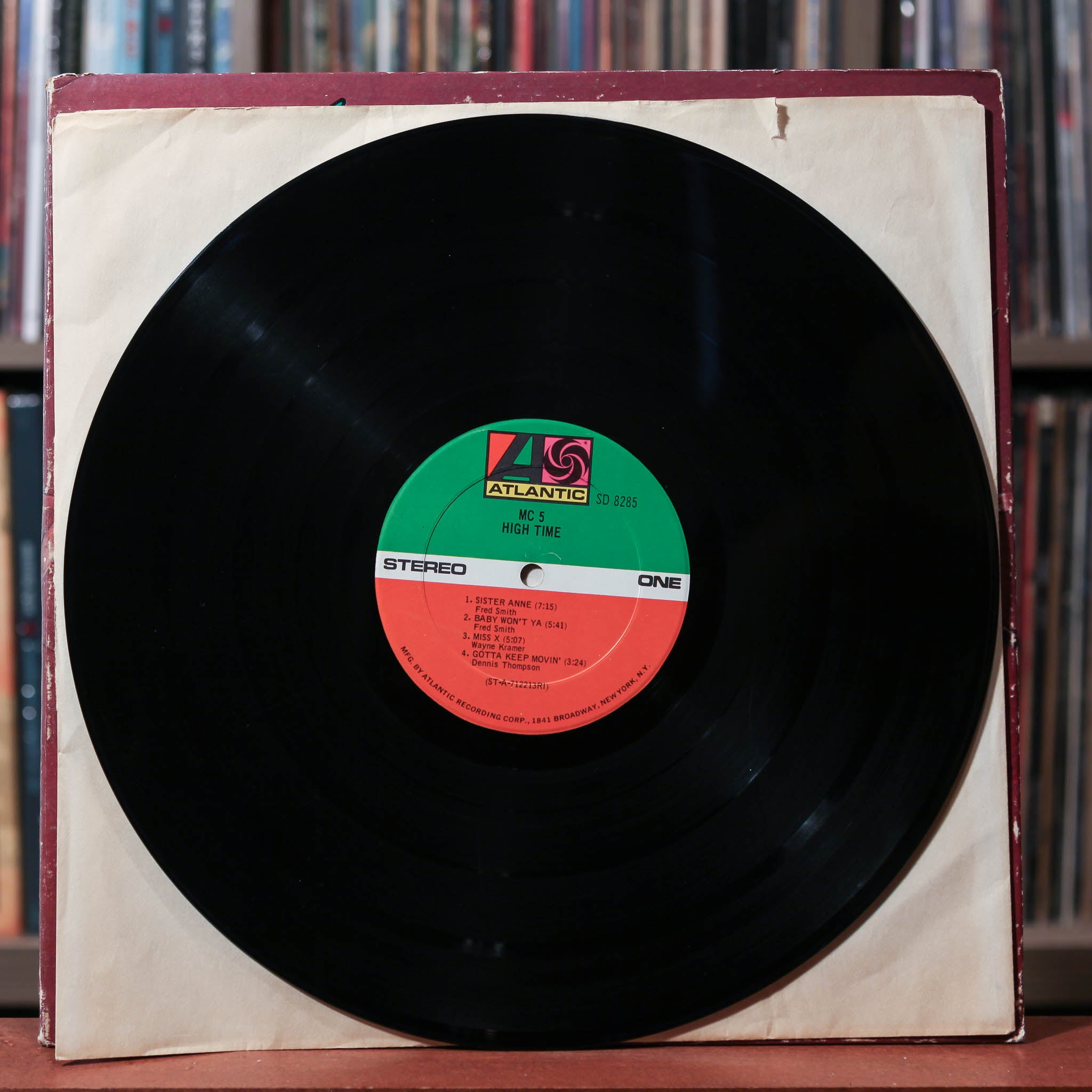 MC5 - High Time - 1971 Atlantic, VG/VG