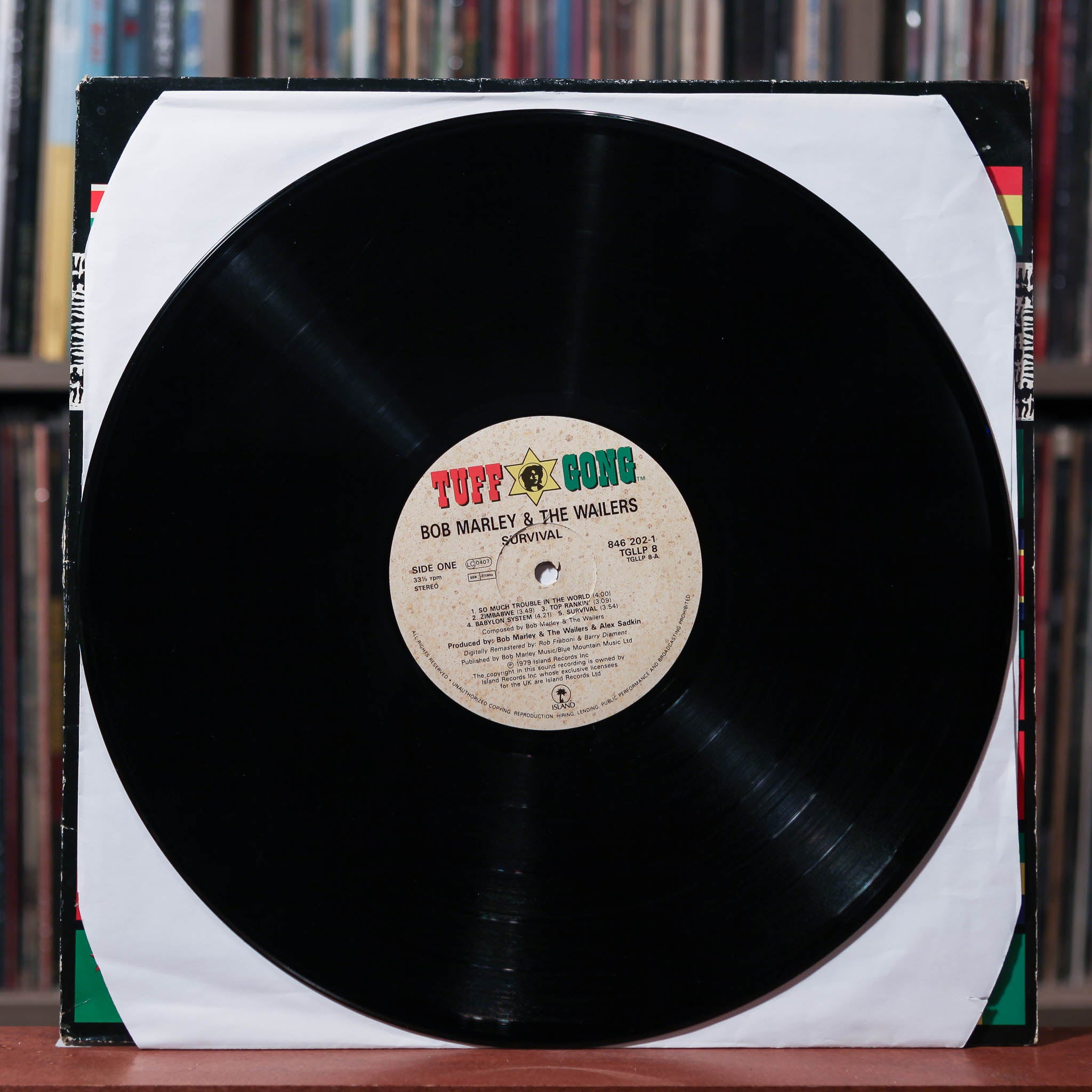 Bob Marley & The Wailers - Survival - UK import 1994 Tuff Gong, VG+/VG