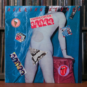Rolling Stones 4 Album Bundle - Under Cover, Undercover 12" Single, Hot Rocks, Through Past