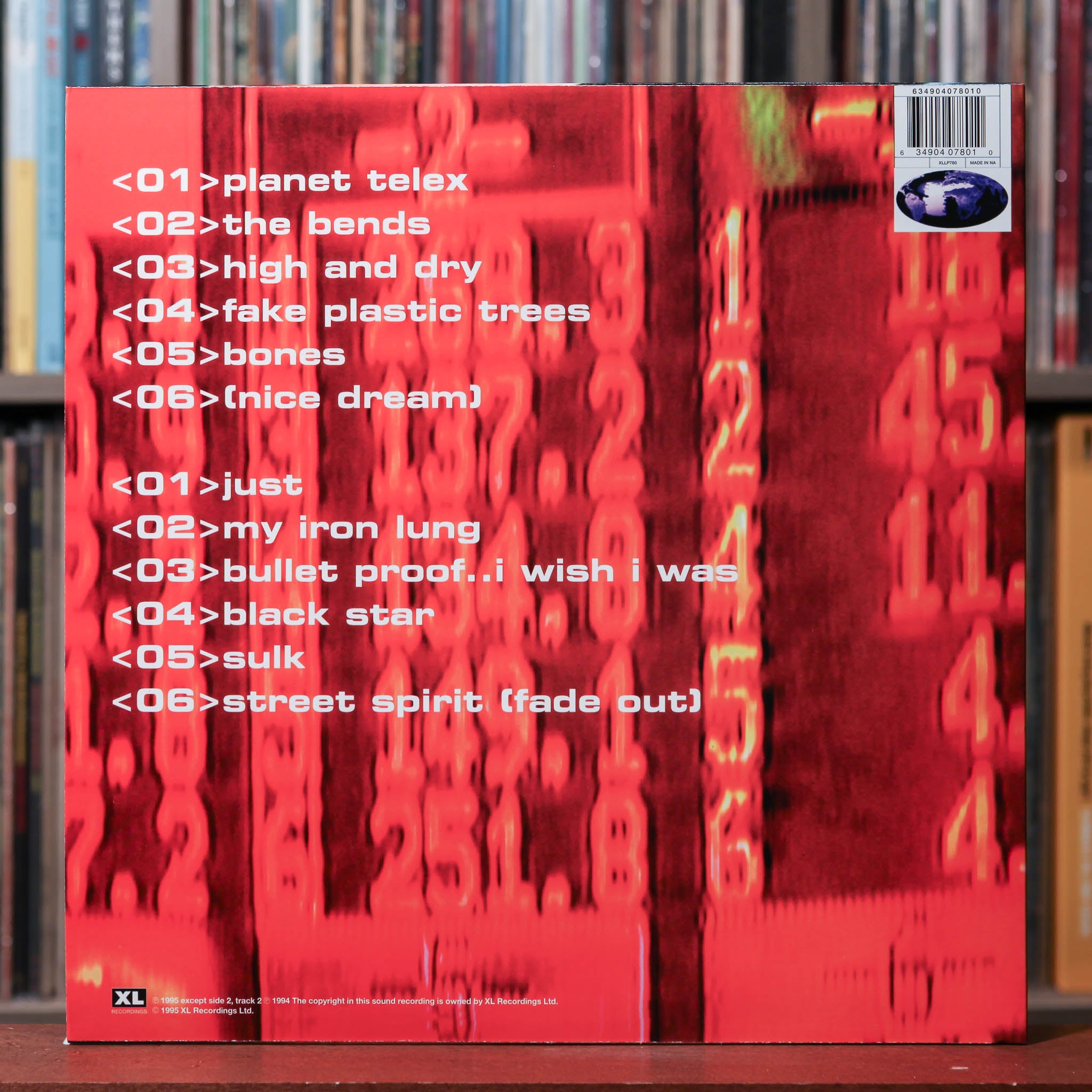 Radiohead - The Bends - 2016 XL Recordings, NM/NM