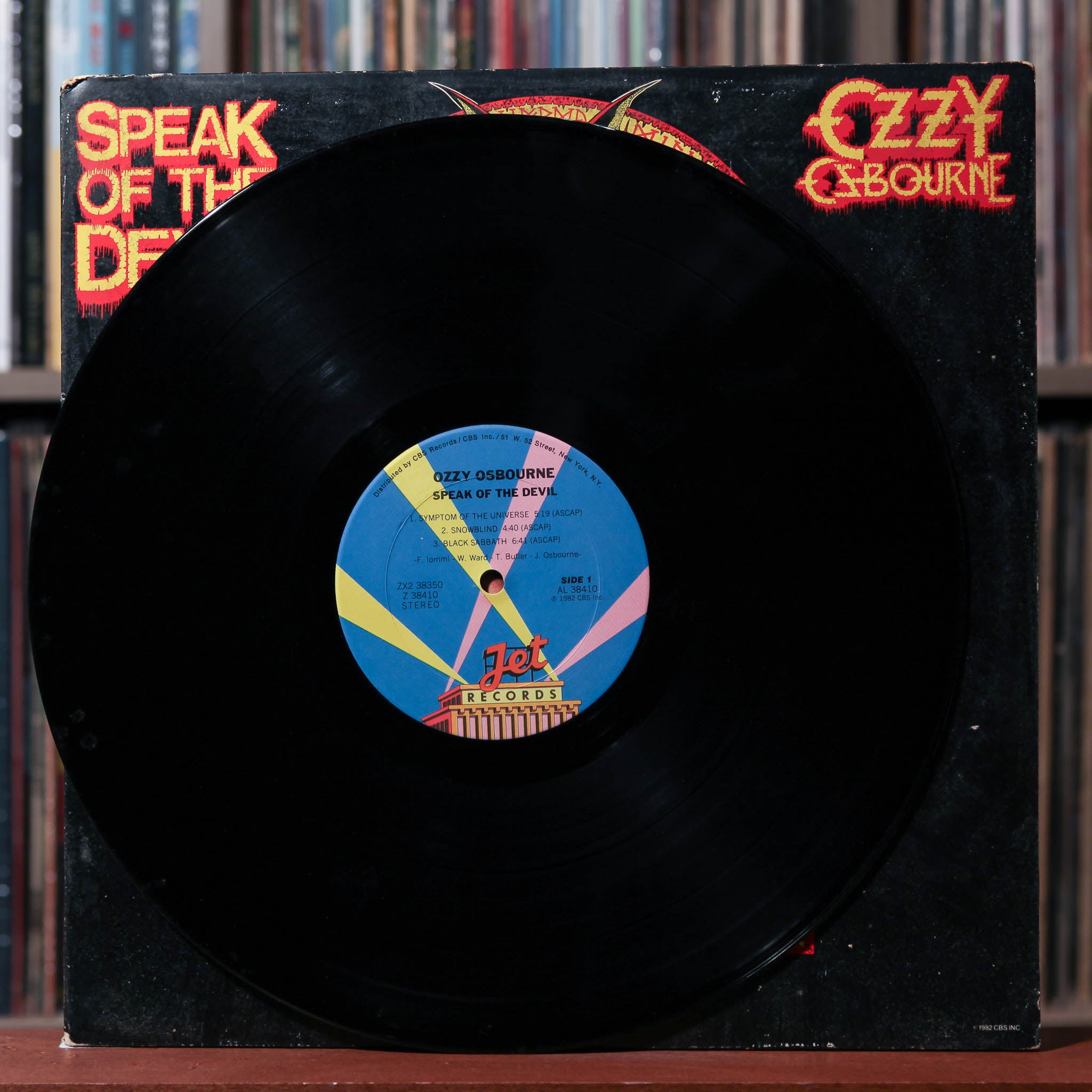 Ozzy Osbourne - Speak Of The Devil - 2LP 1982 Jet Records, VG/EX