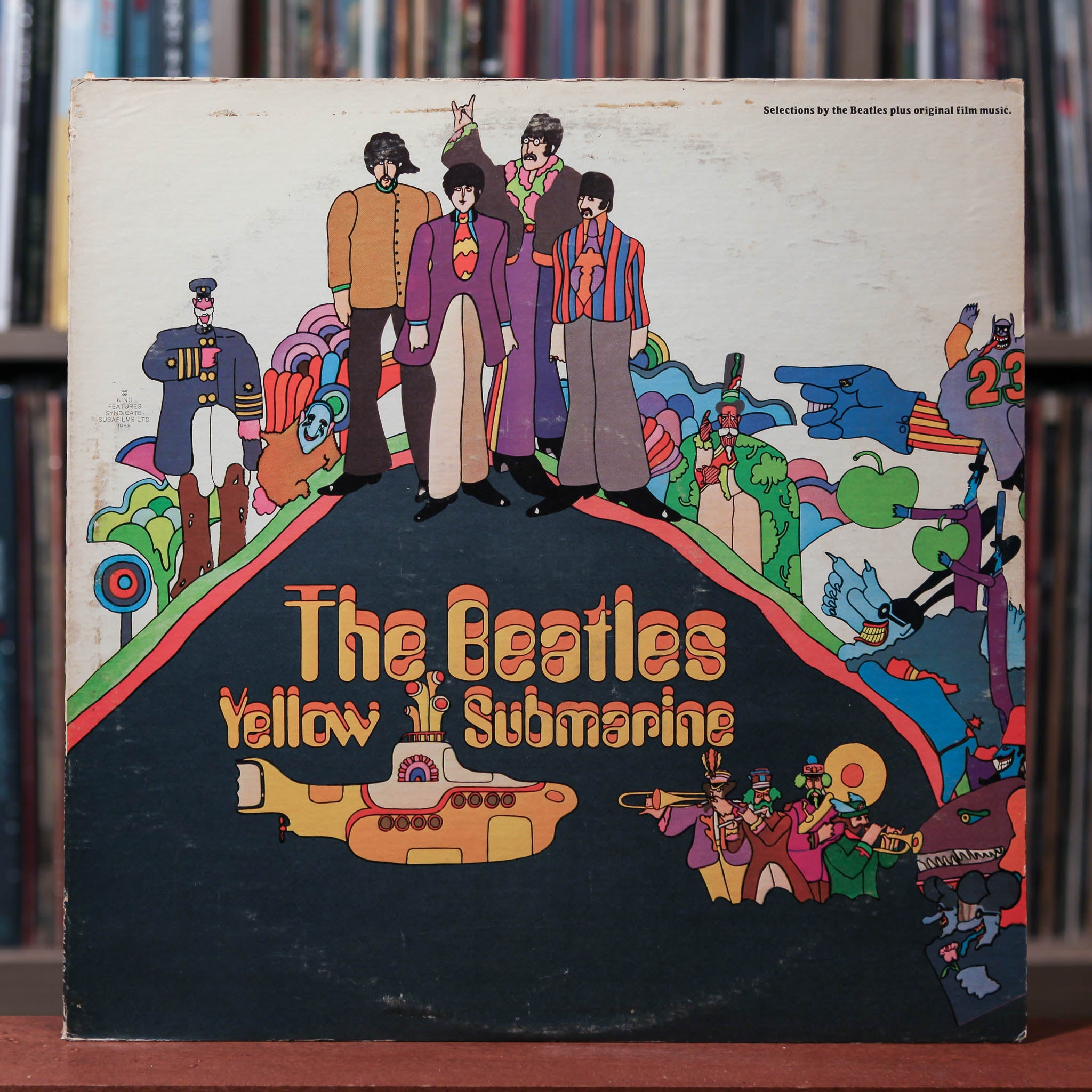 The Beatles - Yellow Submarine - 1976 Capitol Records, VG/VG The Beatles - Yellow Submarine - 1976 Capitol Records, VG/VG