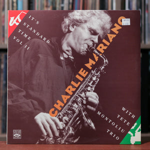 Charlie Mariano with Tete Montoliu Trio - It's Standard Time Vol II - 1989 Fresh Sound - Spain - VG/VG+