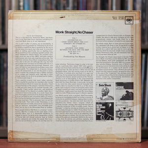Thelonious Monk - Straight, No Chaser - 1967 Columbia, VG/VG