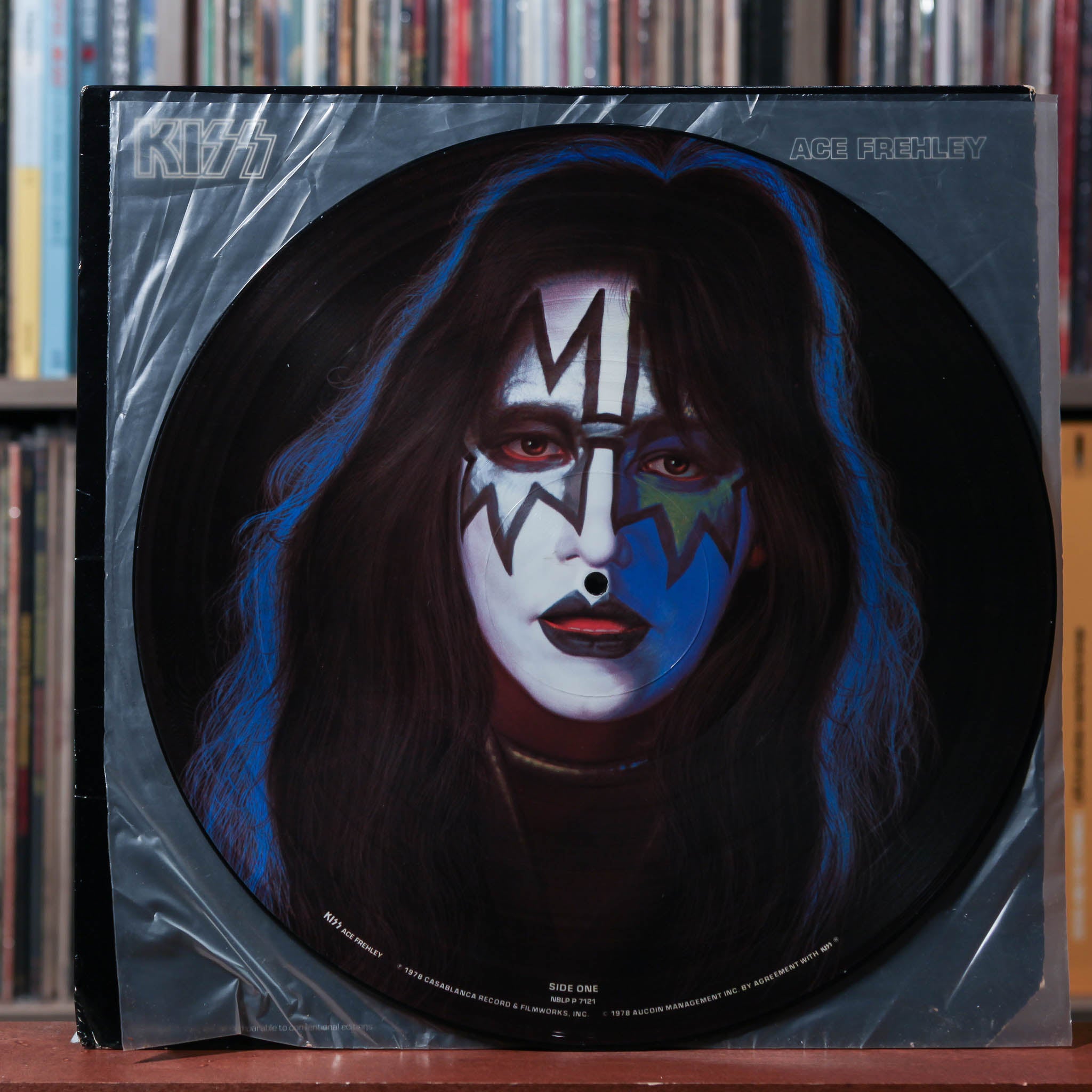 Kiss - Ace Frehley - PICTURE DISC 1978 Casablanca, VG/VG