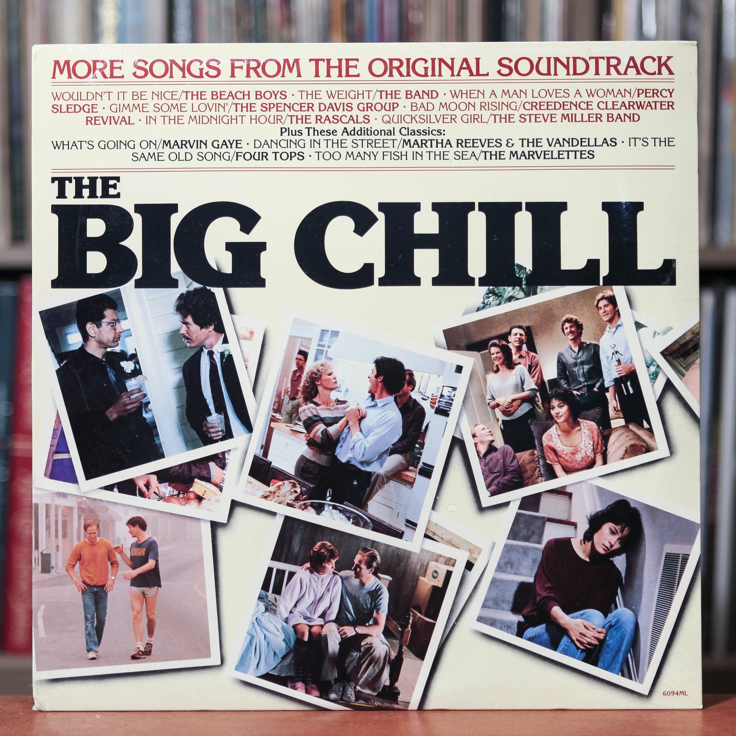 The Big Chill - Original Motion Picture Soundtrack - 1984 Motown, SEALED