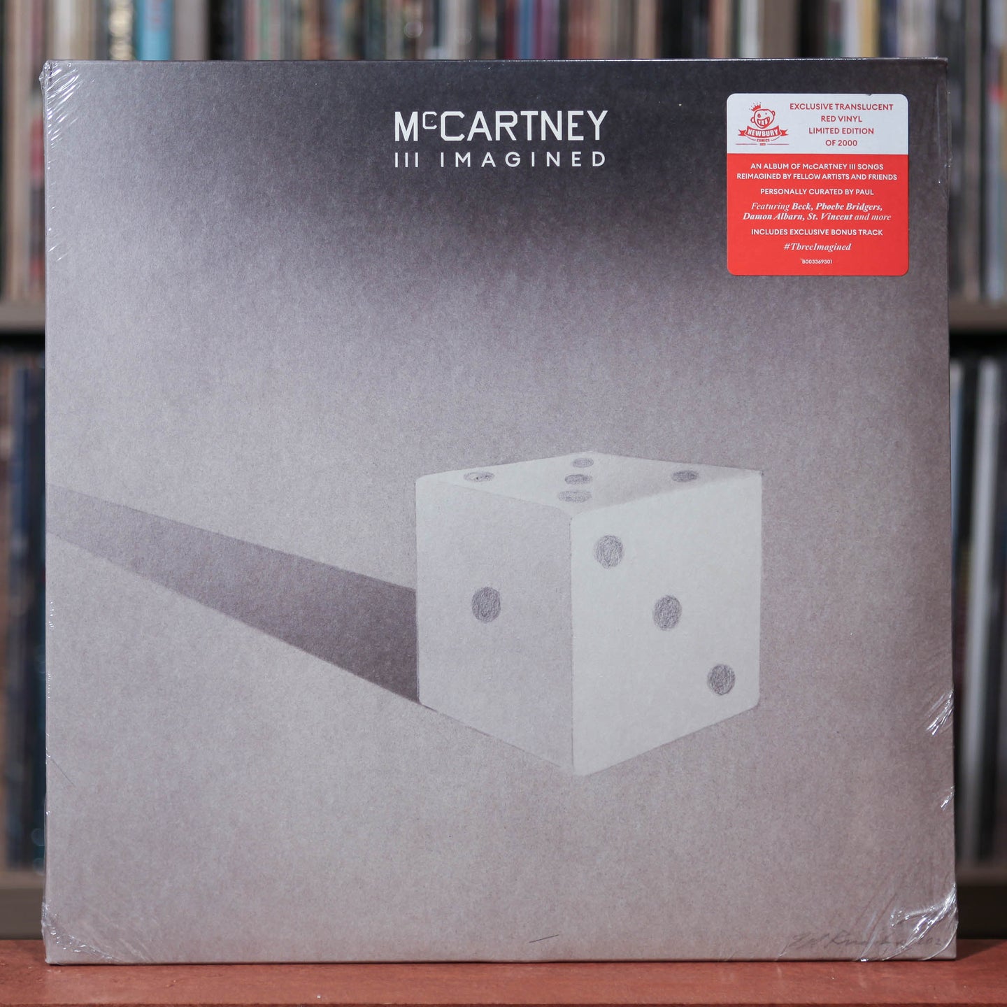 Paul McCartney - McCartney III Imagined - Red Vinyl - 2LP - 2021 Capitol, SEALED