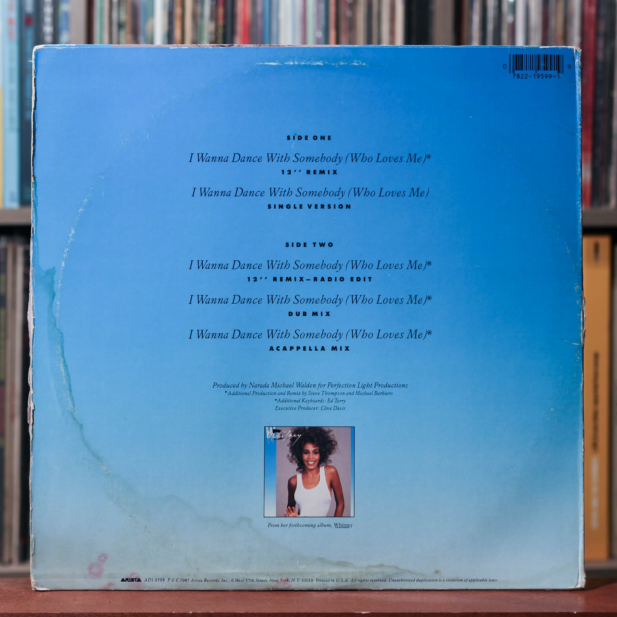 Whitney Houston - I Wanna Dance With Somebody (Who Loves Me) - 1987 Ar