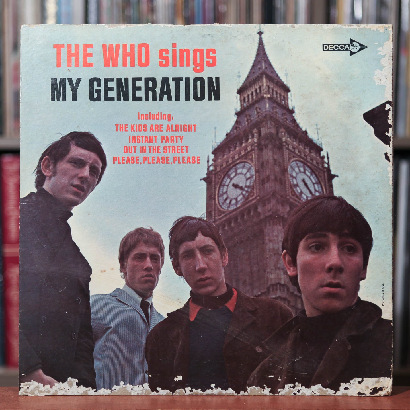 The Who - The Who Sings My Generation - MONO - 1966 Decca