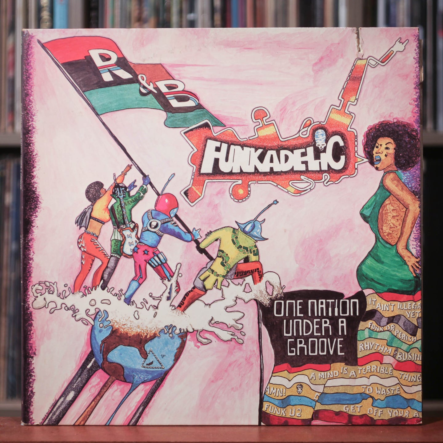 Funkadelic - One Nation Under A Groove - 1978 Warner, VG+/VG