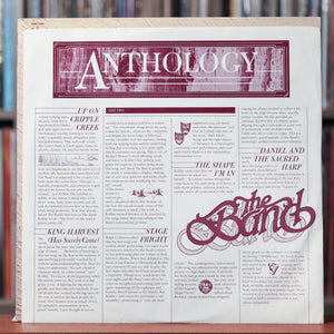 The Band - Anthology - 2LP - 1978 Capitol, EX/VG