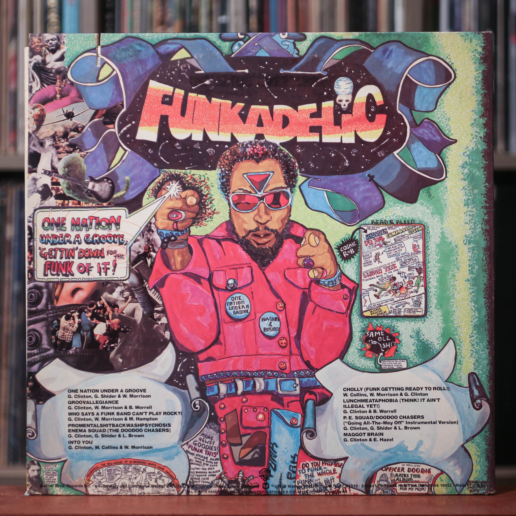 Funkadelic - One Nation Under A Groove - 1978 Warner, VG+/VG