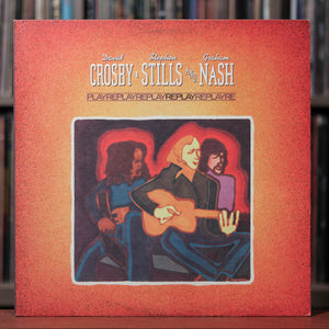 Crosby Stills Nash and Young - Replay - 1980 Atlantic, EX/VG