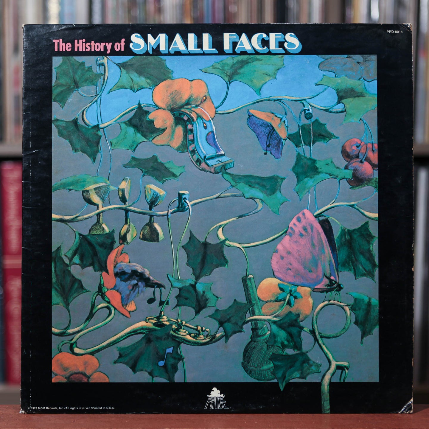 Small Faces - The History Of Small Faces - Rare PROMO - 1972 Pride, VG+/EX