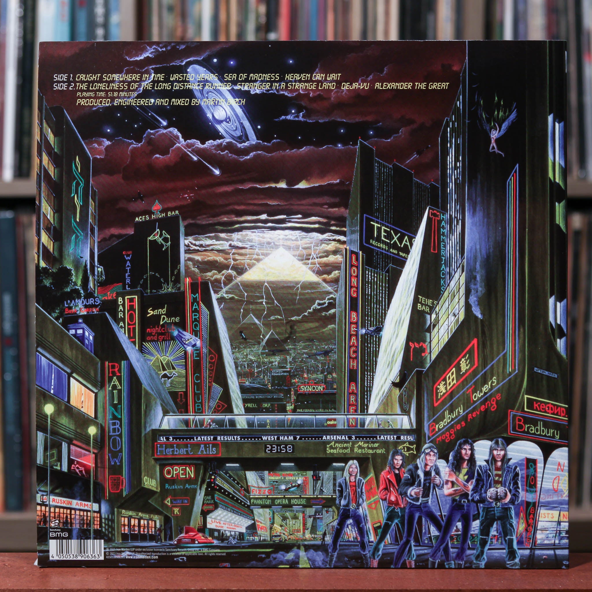 【LP国内盤帯付】IRON MAIDEN SOMEWHERE IN TIME Iron Maiden – Somewhere In Time – Box Set (Limited Edition