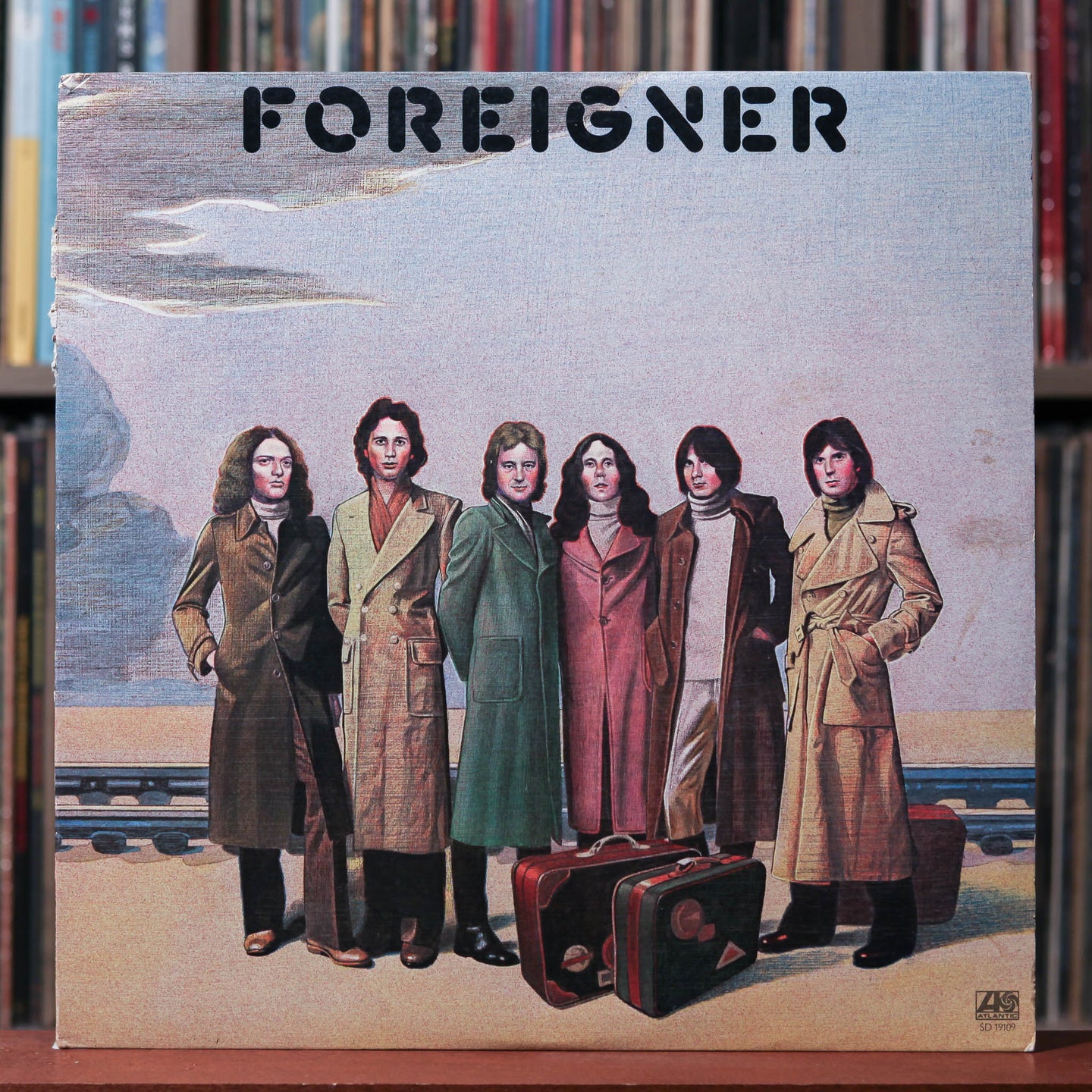 Foreigner - Self-Titled - 1977 Atlantic, VG/VG+