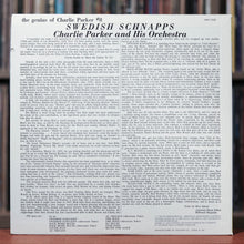 Load image into Gallery viewer, Charlie Parker – Swedish Schnapps - Japanese Import - 1981 Verve, EX/EX
