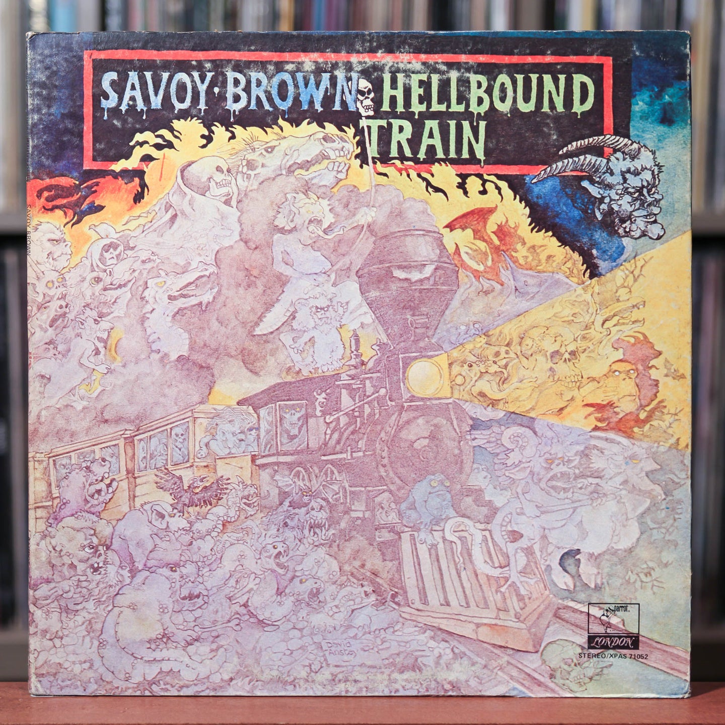 Savoy Brown - Hellbound Train - 1972 Parrot, VG+/VG